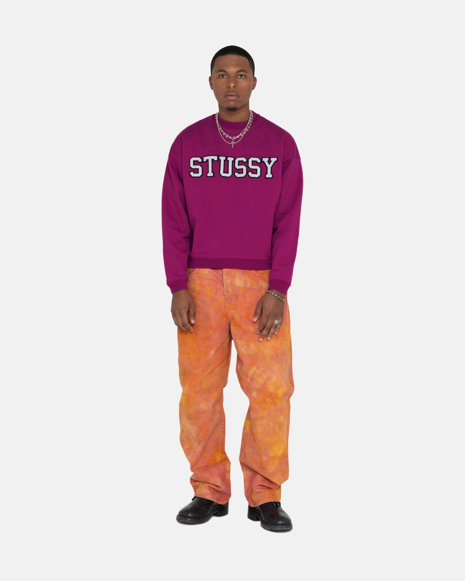 RELAXED OVERSIZED CREW sold by Stussy product image thumbnail 5