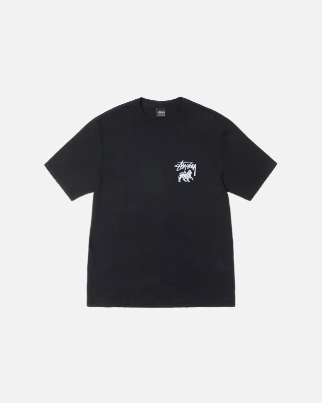 RASTA LION TEE PIGMENT DYED sold by Stussy