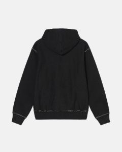 CONTRAST STITCH LABEL HOODIE sold by Stussy