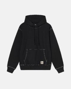 CONTRAST STITCH LABEL HOODIE sold by Stussy