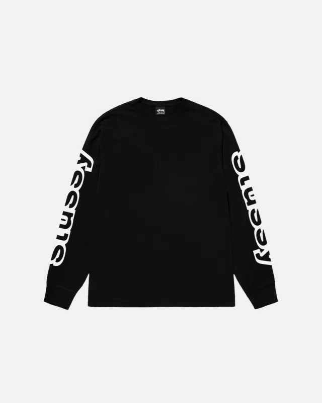 SIDEWAYS LS TEE sold by Stussy