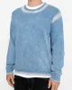 FADED COTTON KNIT CREW sold by Stussy