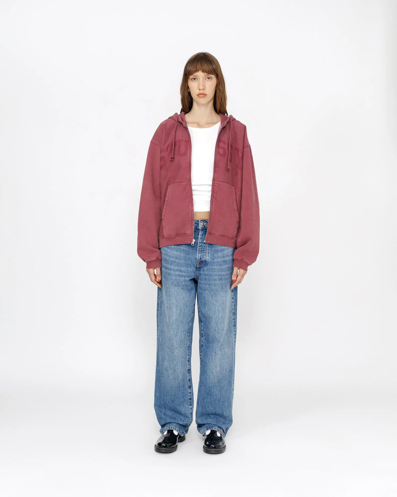 ZIP HOODIE FADED GRAPHIC sold by Stussy product image thumbnail 3