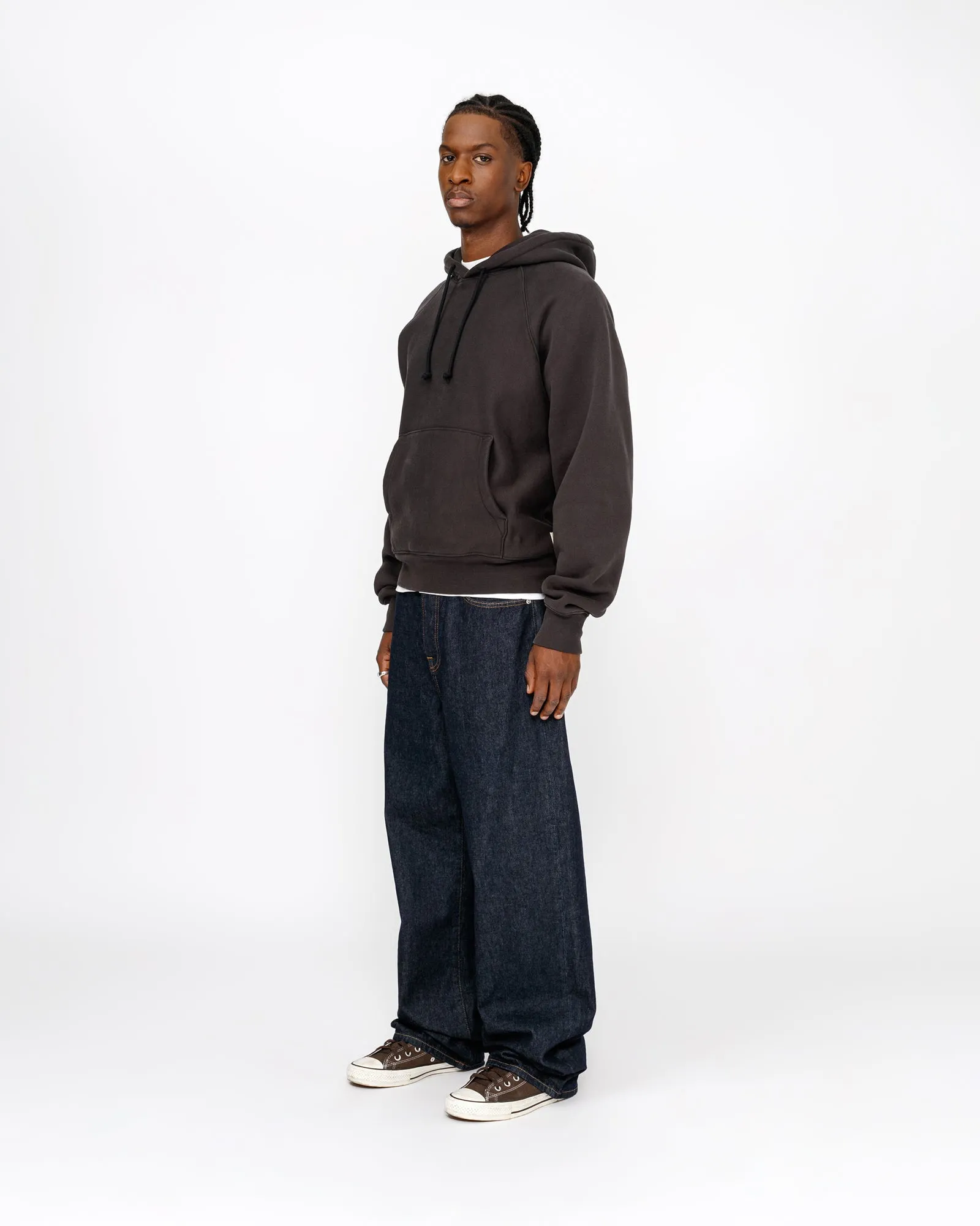 FLEECE RAGLAN HOODIE sold by Stussy product image thumbnail 2