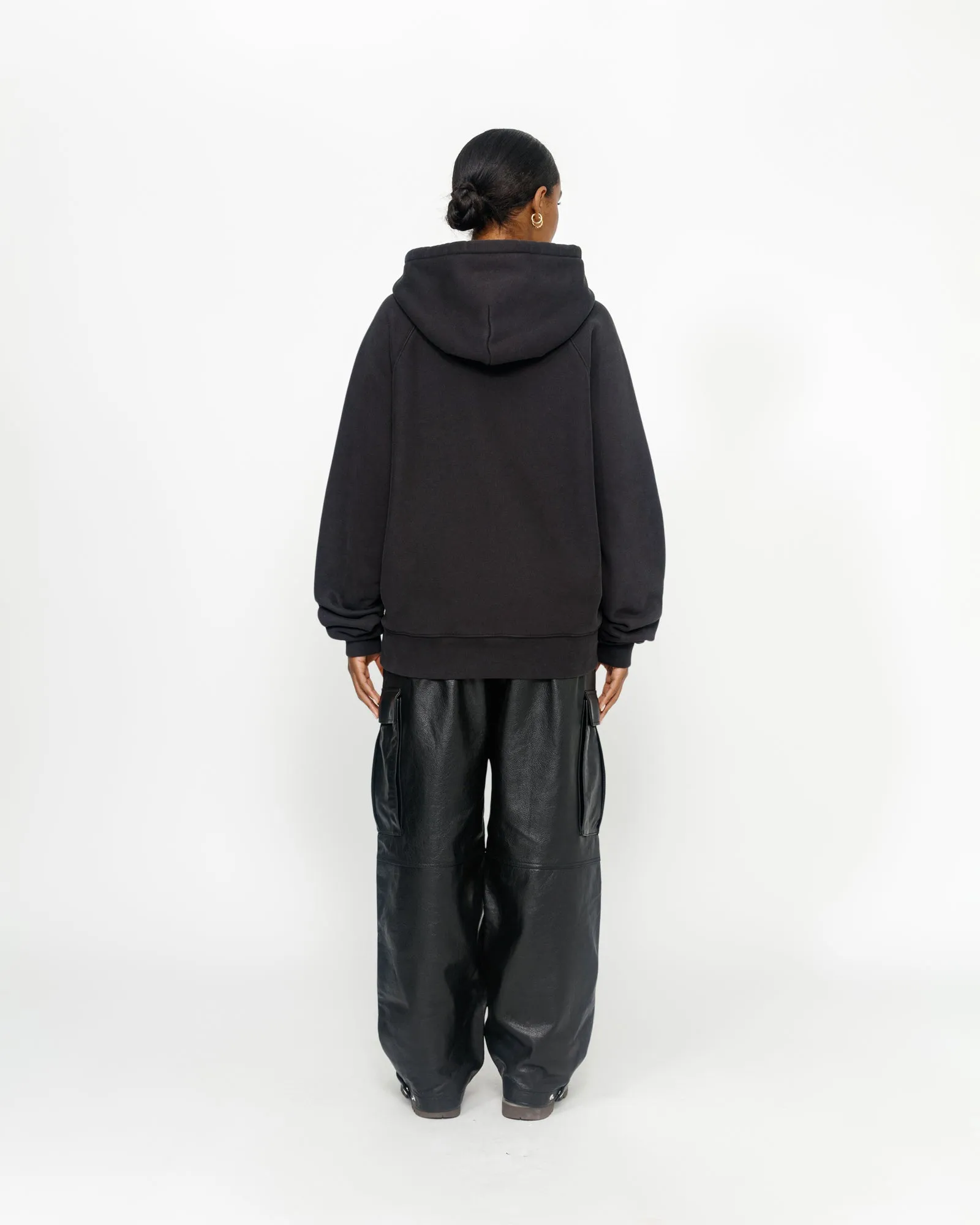 FLEECE RAGLAN HOODIE sold by Stussy product image thumbnail 4