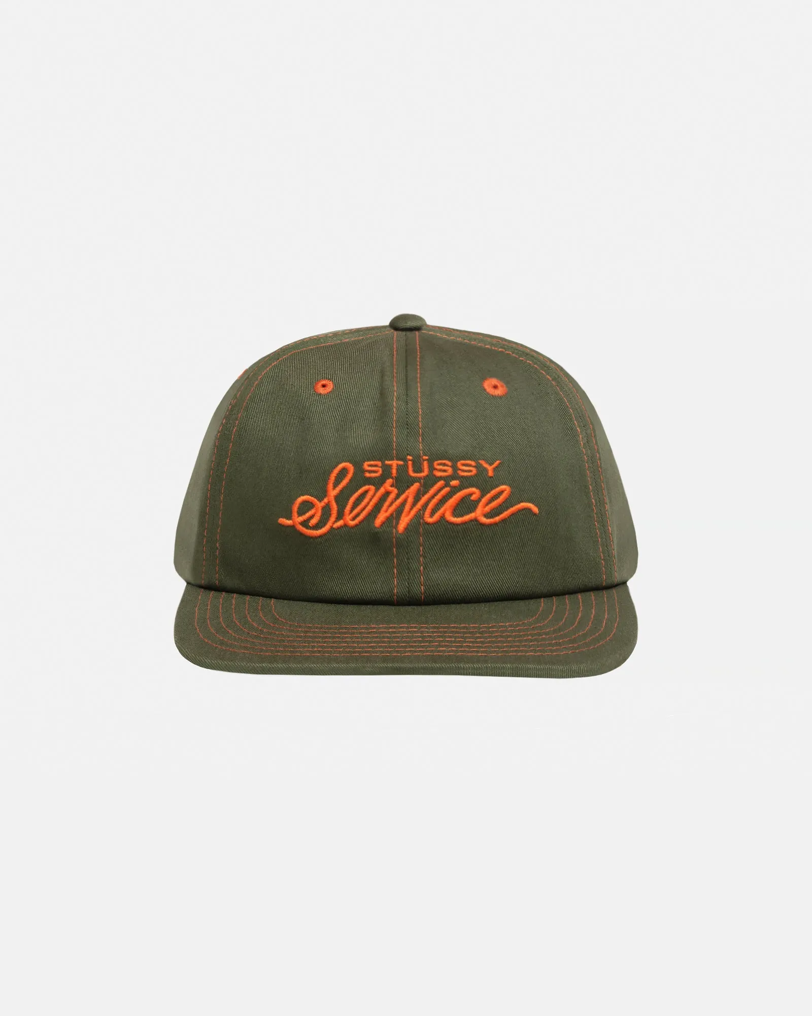 MID-DEPTH STÜSSY SERVICE STRAPBACK sold by Stussy