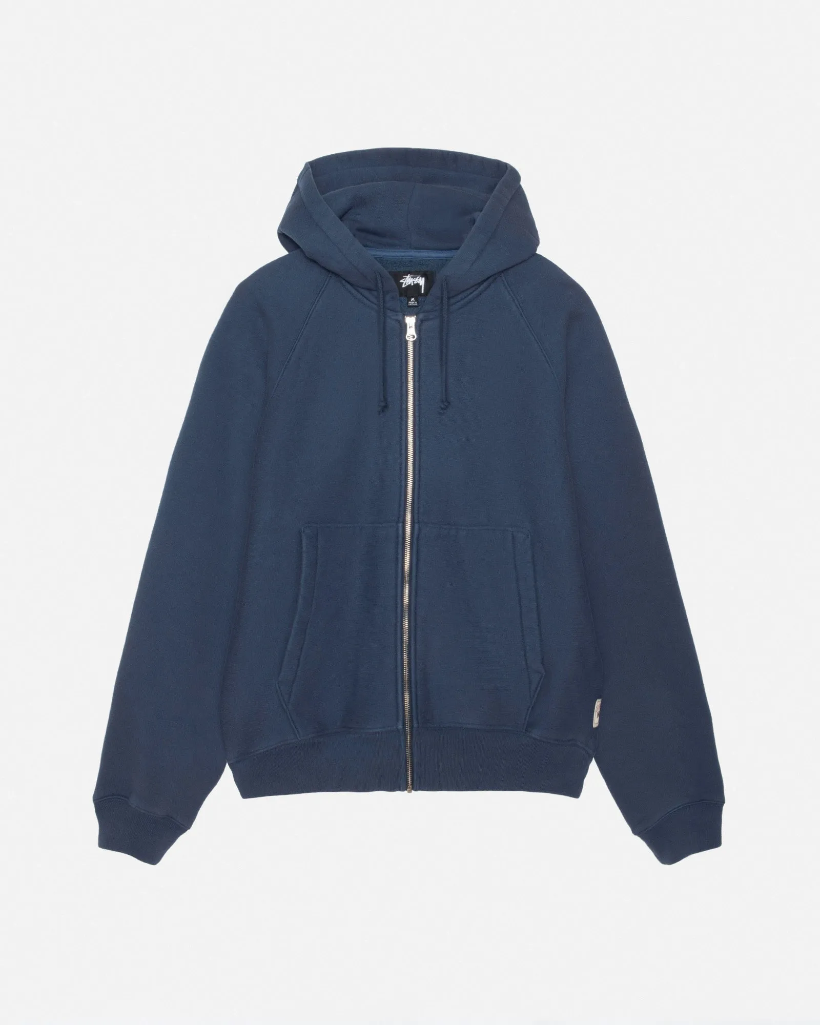 【STUSSY】★パーカー★ FLEECE RAGLAN ZIP HOODIE Stussy Fleece Raglan Zip Hoodie Brick Men's - FW24 - US