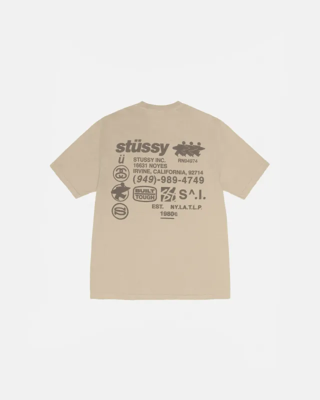 DNA TEE PIGMENT DYED sold by Stussy