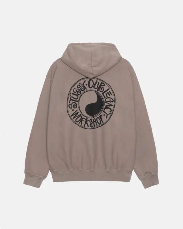 OUR LEGACY WORK SHOP BUANA HOODIE PIGMENT DYED made by Stussy