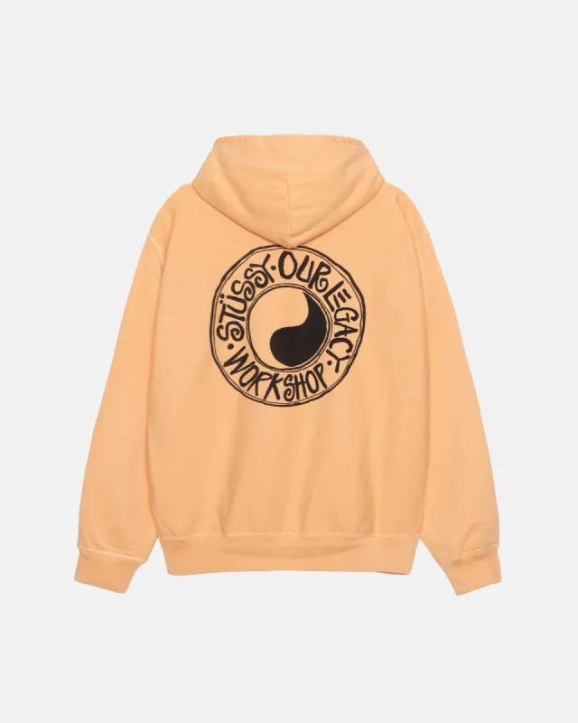 OUR LEGACY WORK SHOP BUANA HOODIE PIGMENT DYED sold by Stussy