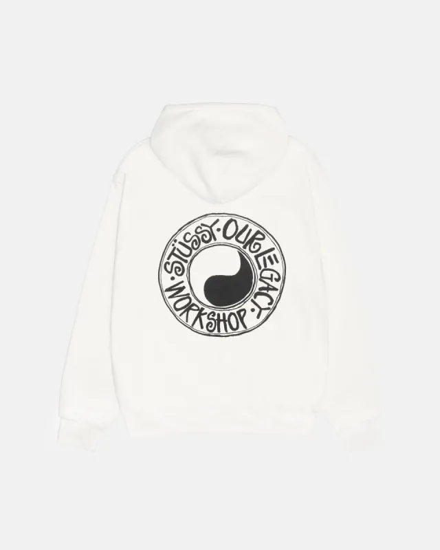 OUR LEGACY WORK SHOP BUANA HOODIE PIGMENT DYED sold by Stussy