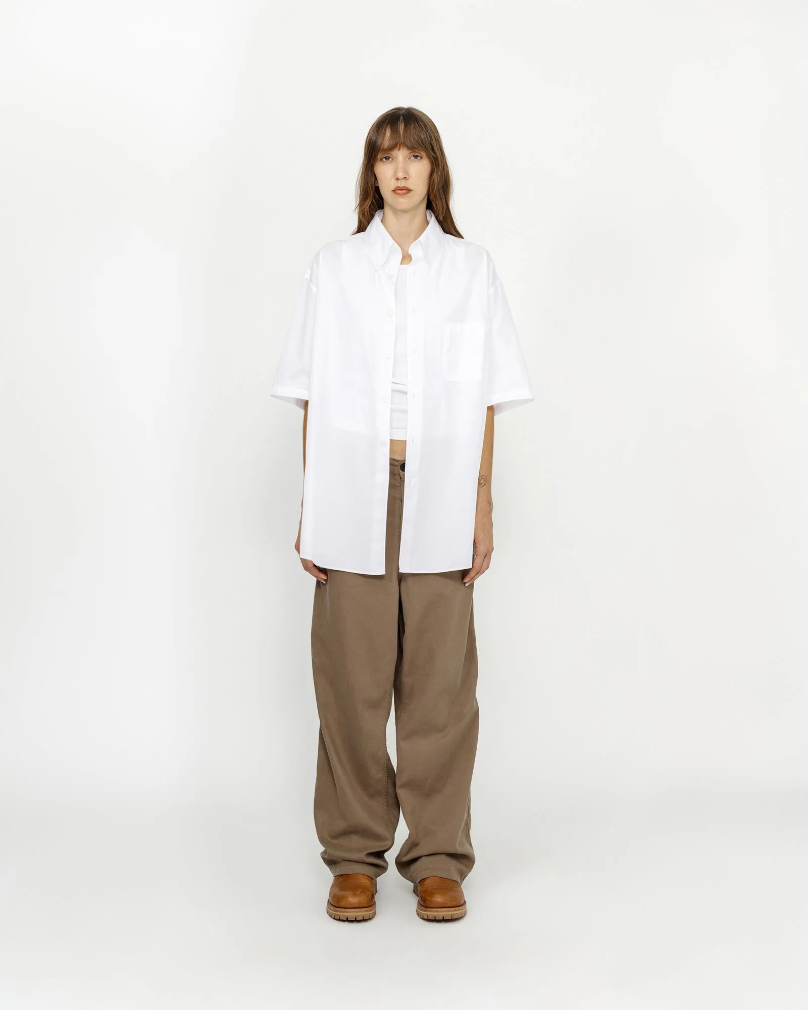 OUR LEGACY WORK SHOP BORROWED SHIRT SHORT SLEEVE sold by Stussy product image thumbnail 4