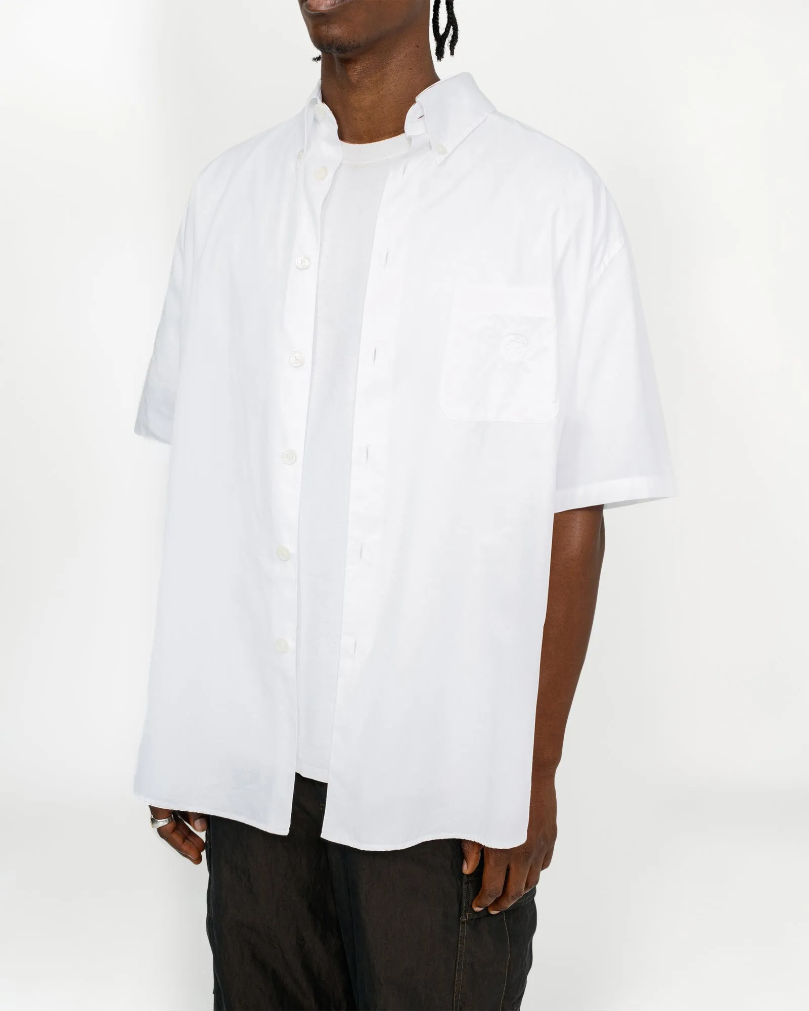 OUR LEGACY WORK SHOP BORROWED SHIRT SHORT SLEEVE sold by Stussy product image thumbnail 3