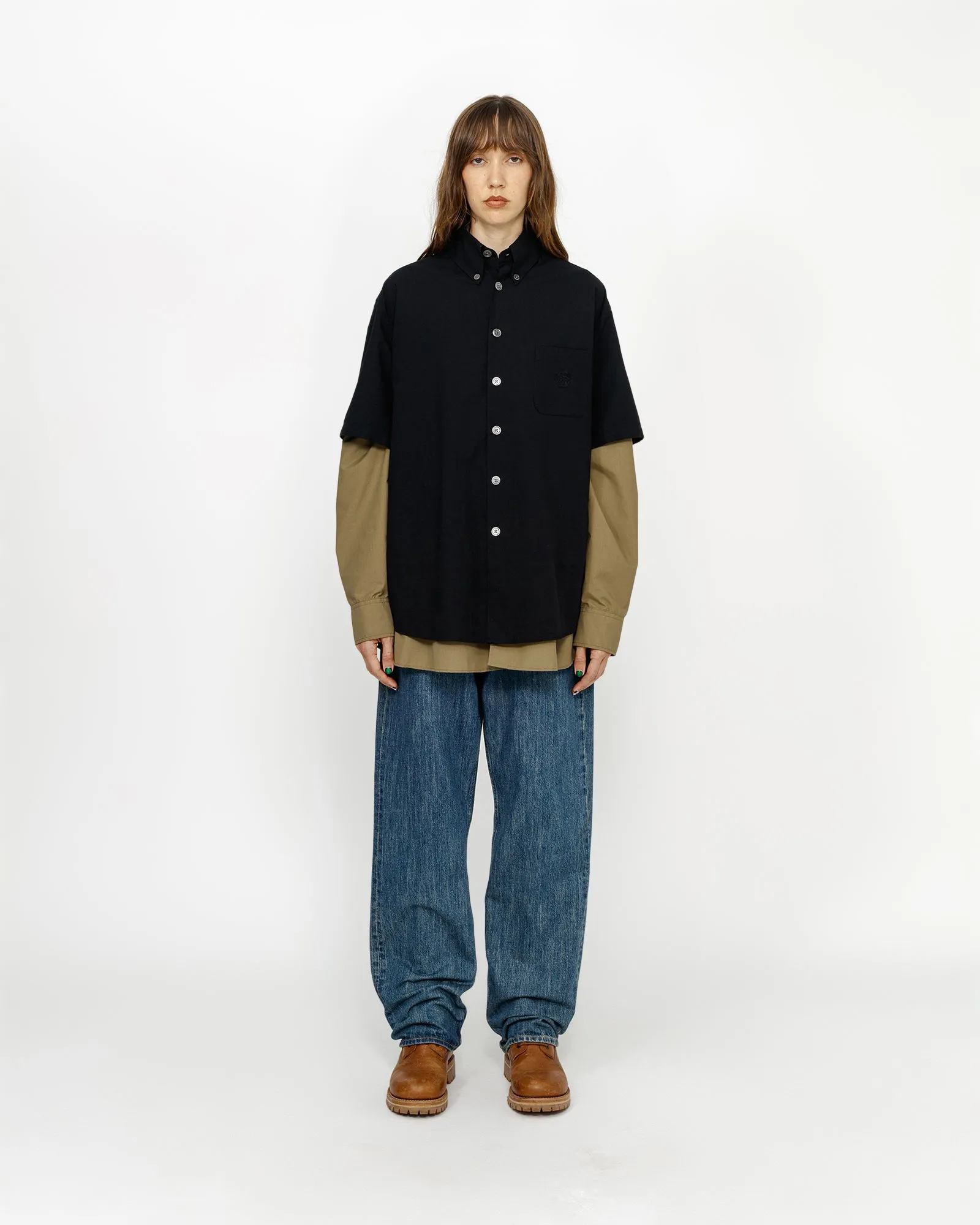 OUR LEGACY WORK SHOP BORROWED SHIRT SHORT SLEEVE sold by Stussy product image thumbnail 4
