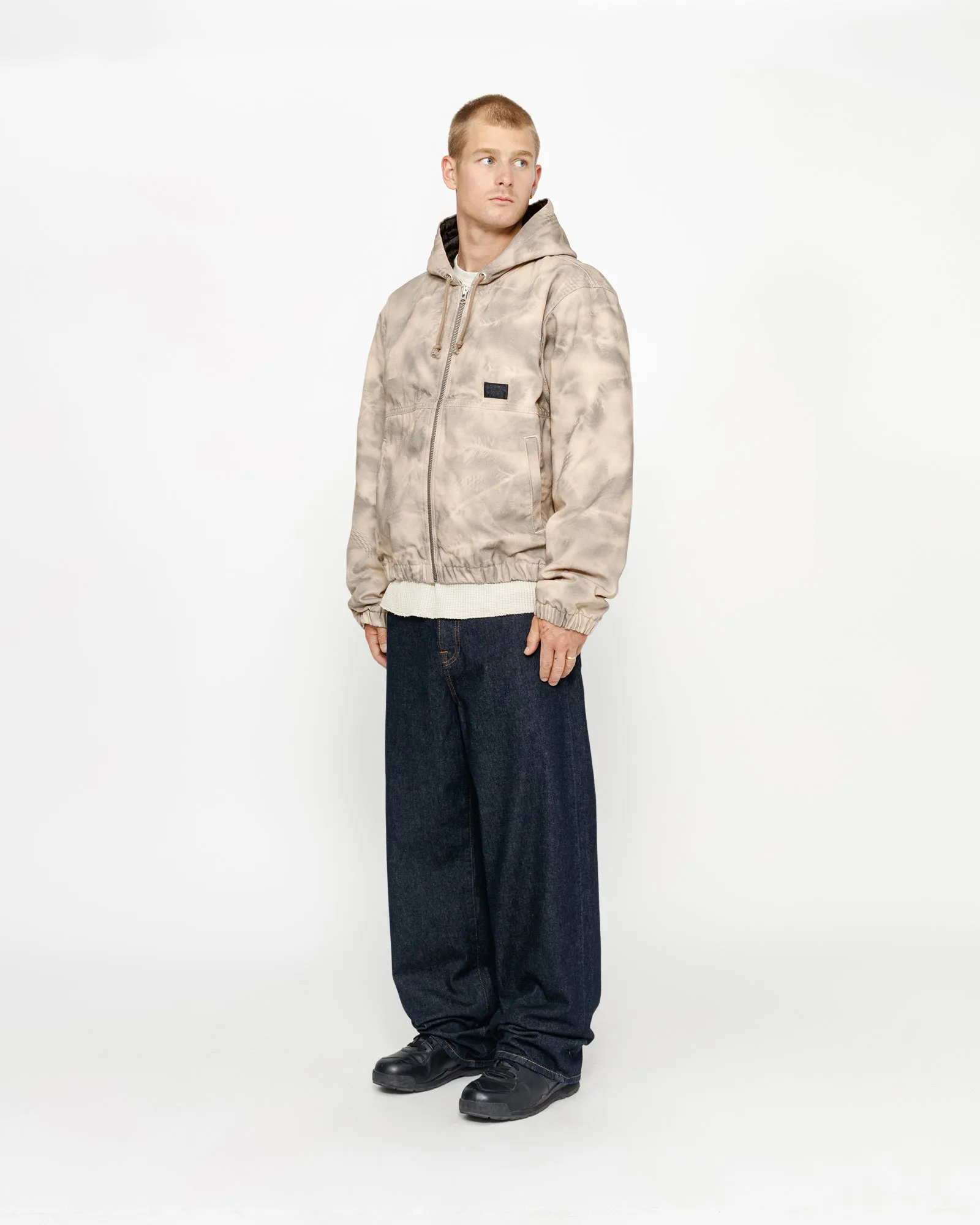 WORK JACKET STENPAT CAMO sold by Stussy product image thumbnail 2