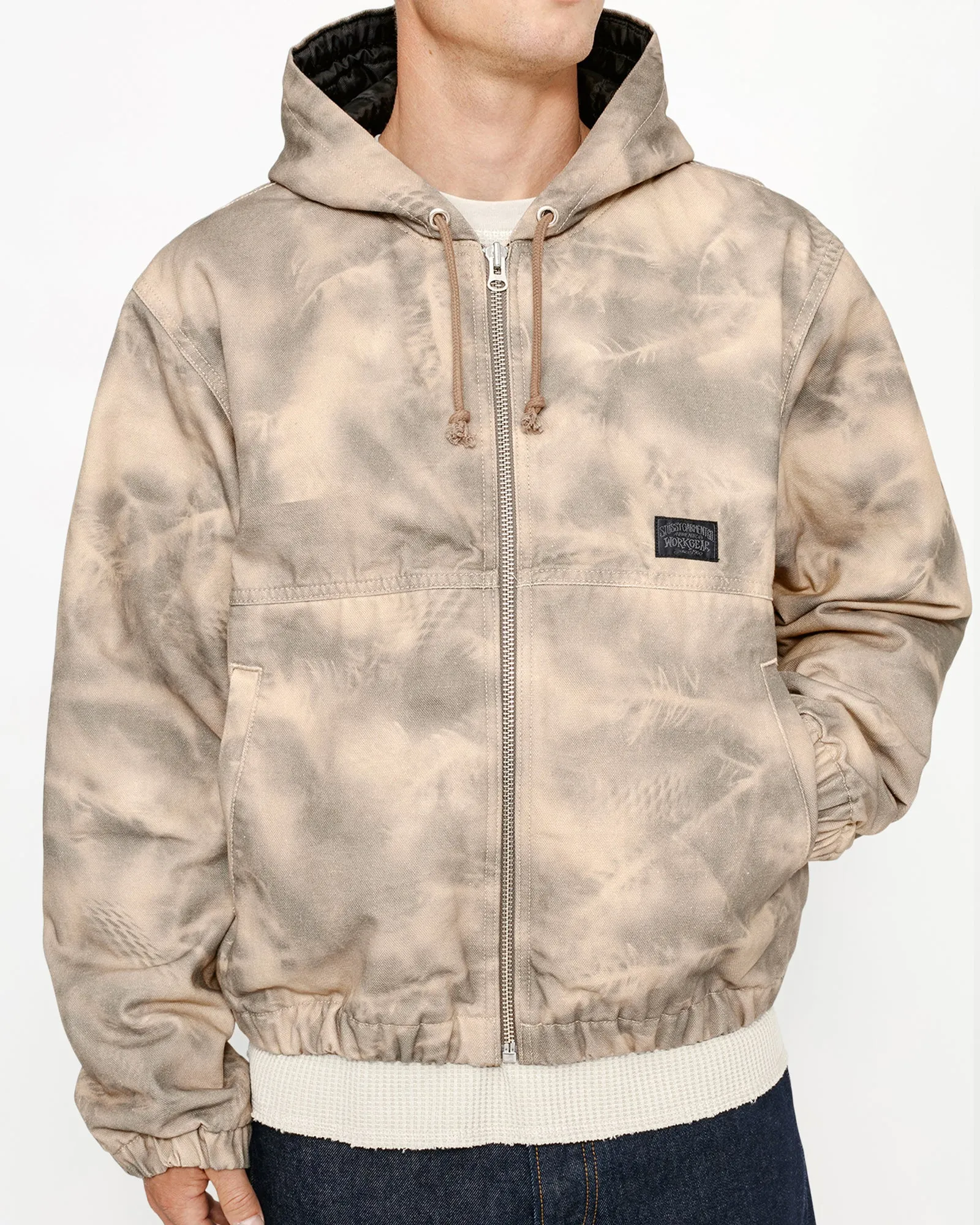 WORK JACKET STENPAT CAMO sold by Stussy product image thumbnail 3