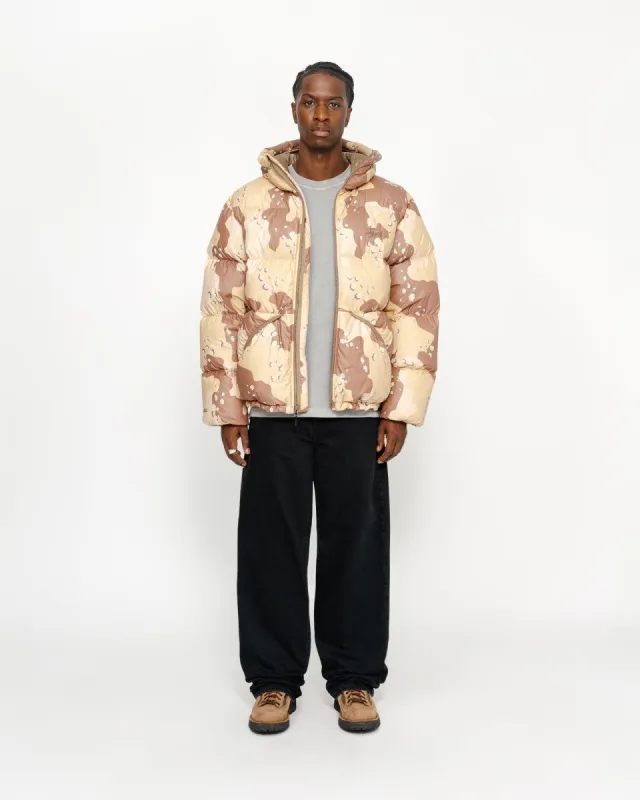 DOWN PARKA CAMO RIPSTOP sold by Stussy