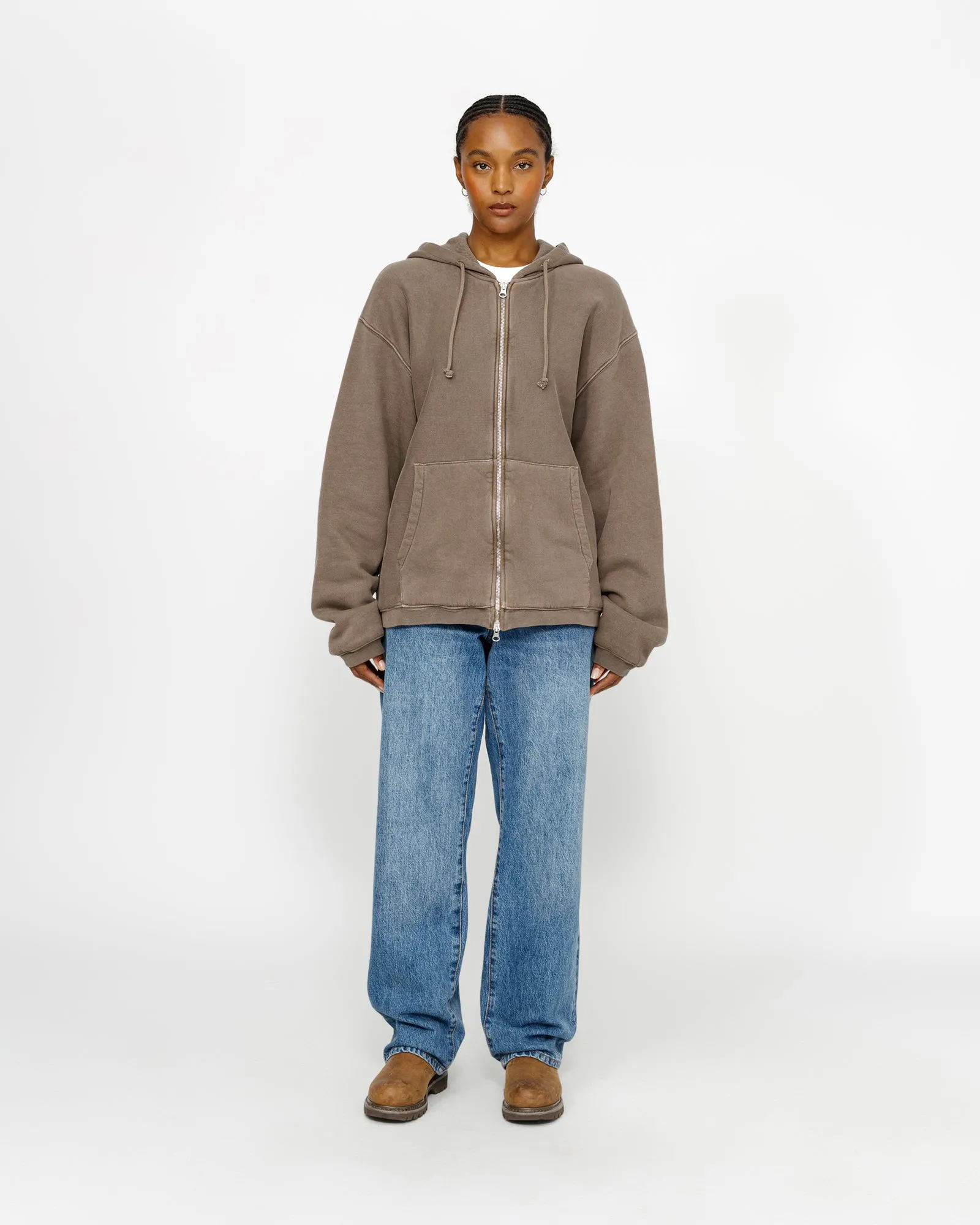 WAFFLE LINED ZIP HOODIE sold by Stussy product image thumbnail 3