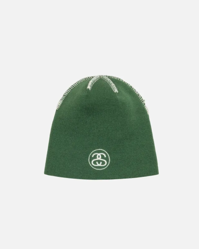 SKULLCAP CHAIN STITCH ROLLED EDGE | Parallel