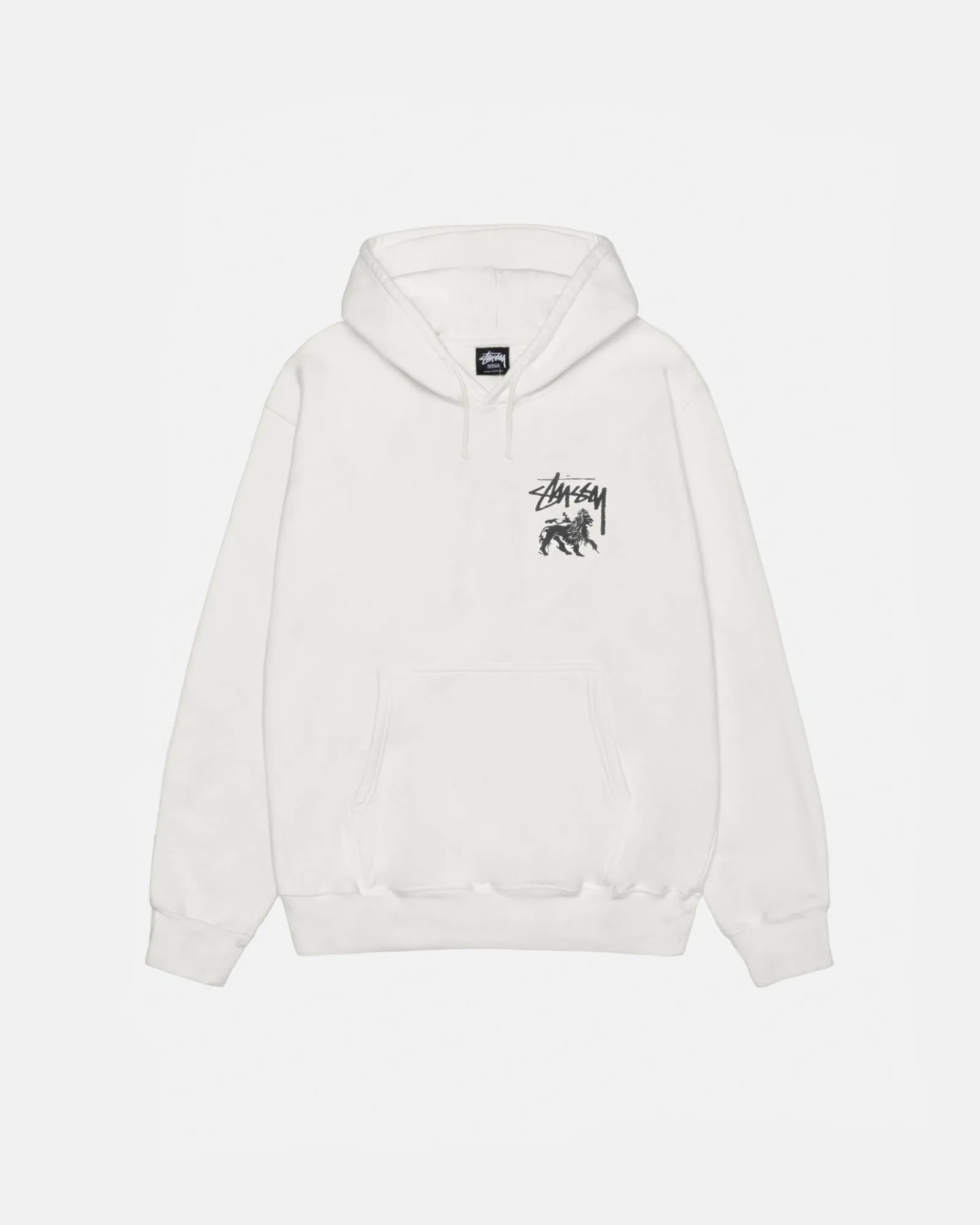 RASTA LION HOODIE PIGMENT DYED sold by Stussy