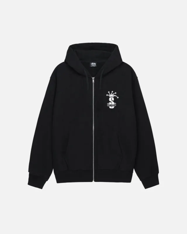 CROWN BAND ZIP HOODIE sold by Stussy