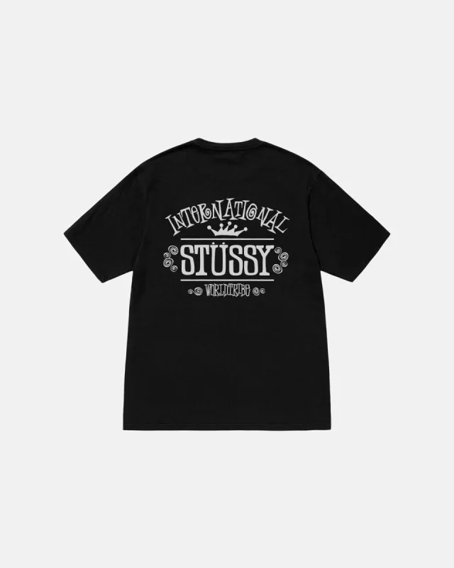 WORLDWIDE TEE PIGMENT DYED sold by Stussy