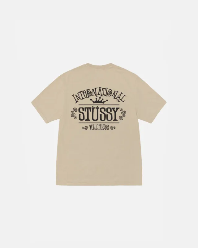 WORLDWIDE TEE PIGMENT DYED sold by Stussy