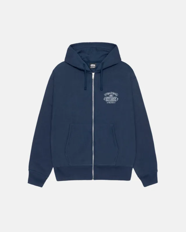 WORLDWIDE ZIP HOODIE sold by Stussy