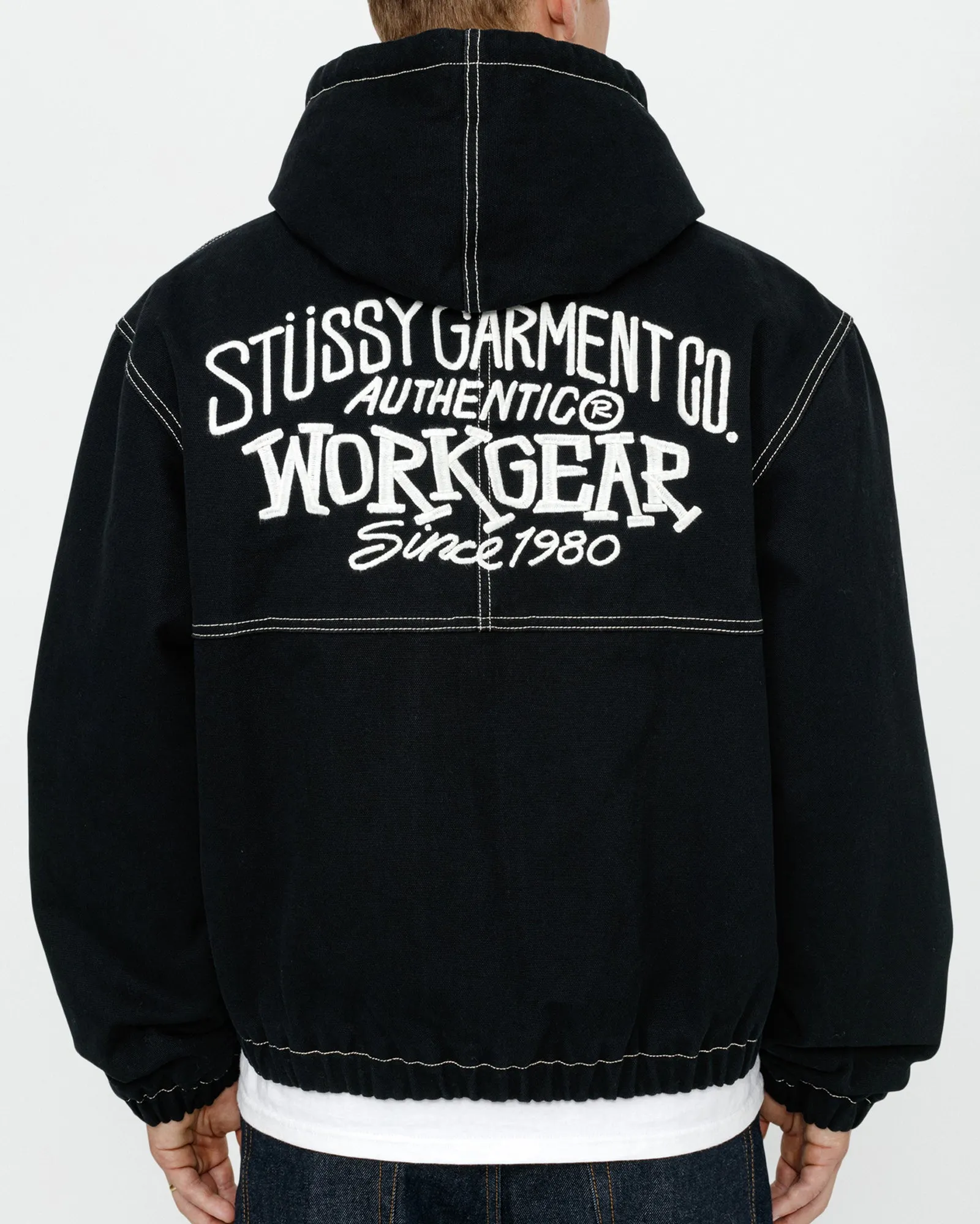 WORK JACKET CONTRAST STITCH sold by Stussy product image thumbnail 4