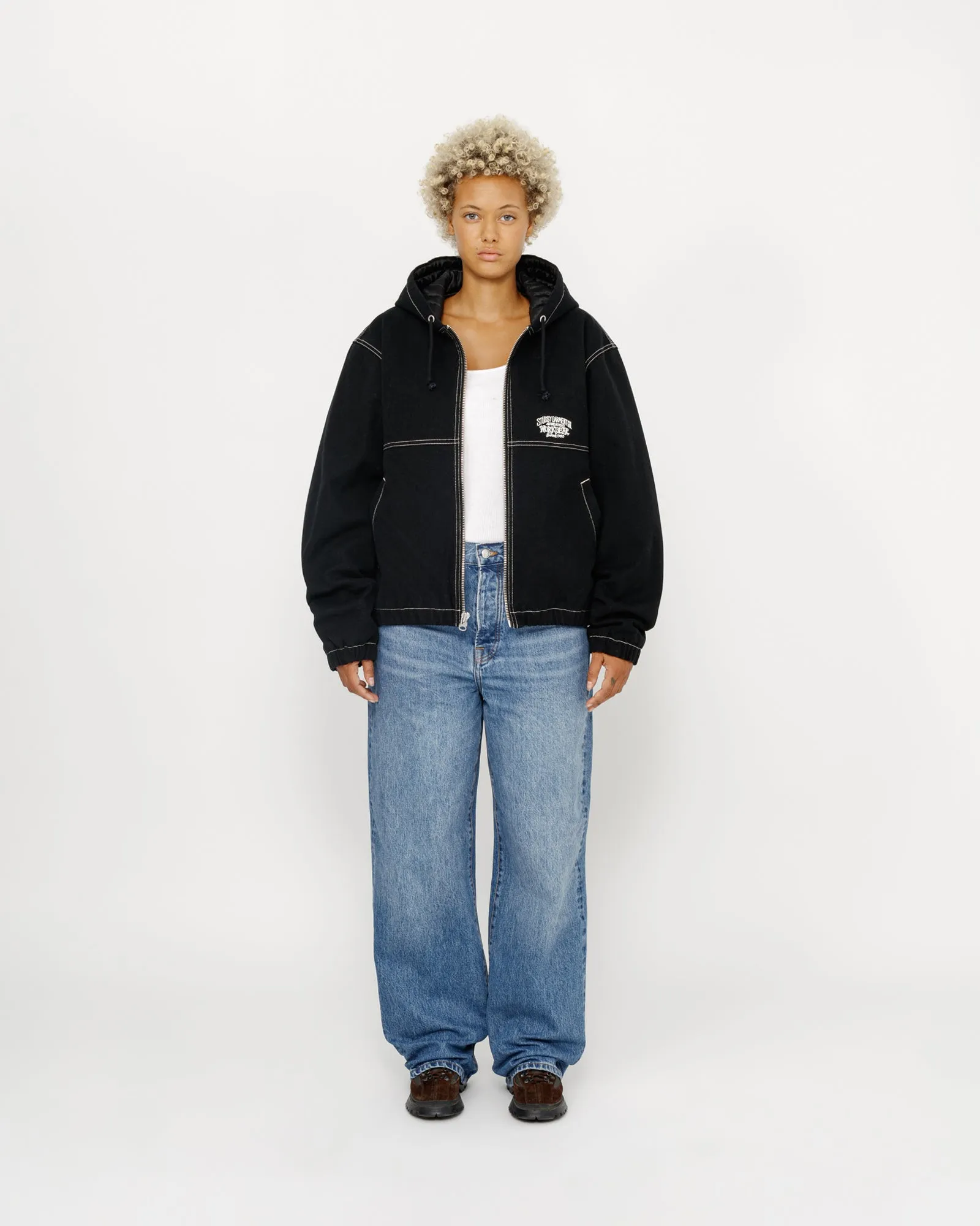 WORK JACKET CONTRAST STITCH sold by Stussy product image thumbnail 5