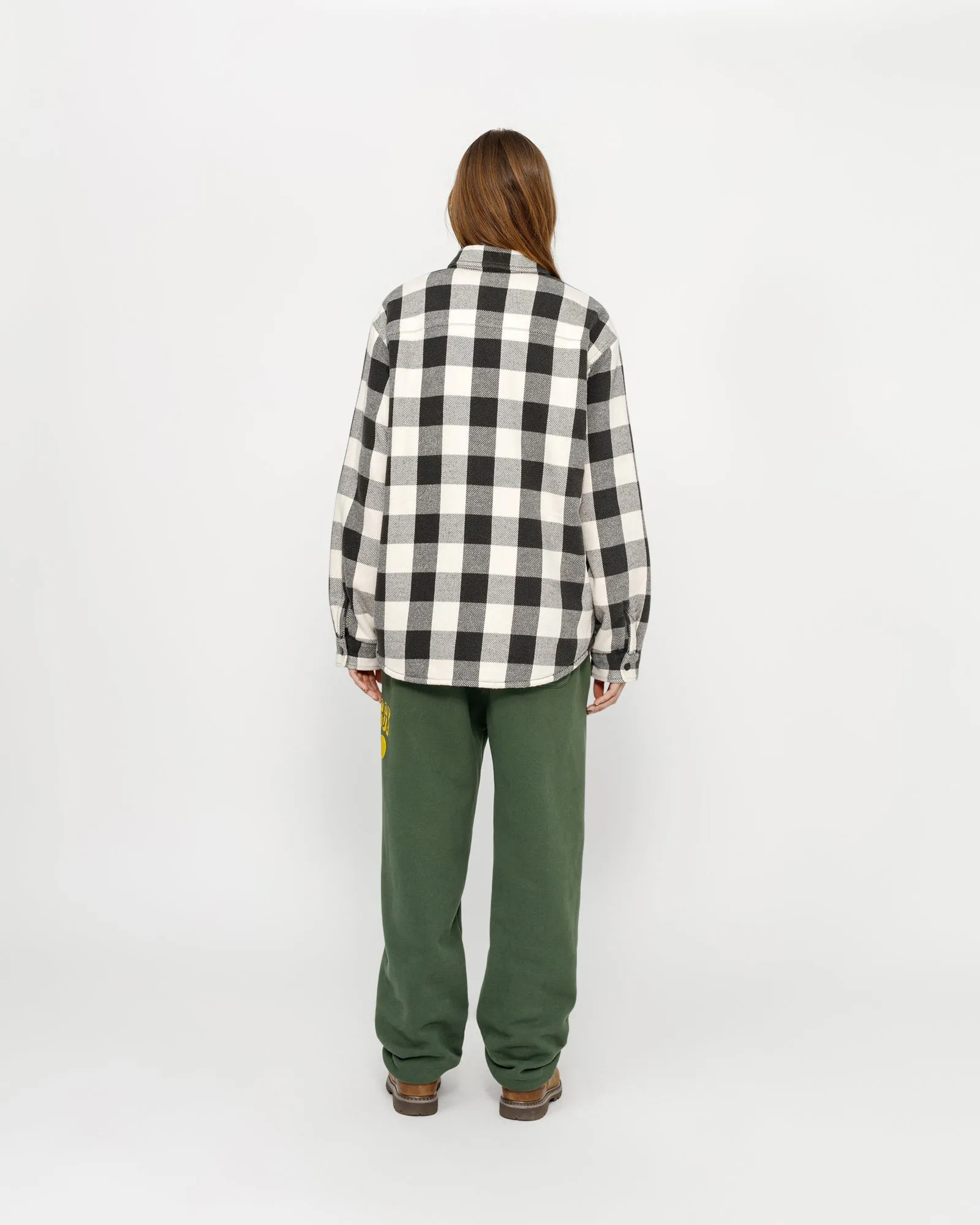 SHERPA LINED BUFFALO PLAID SHIRT sold by Stussy product image thumbnail 4
