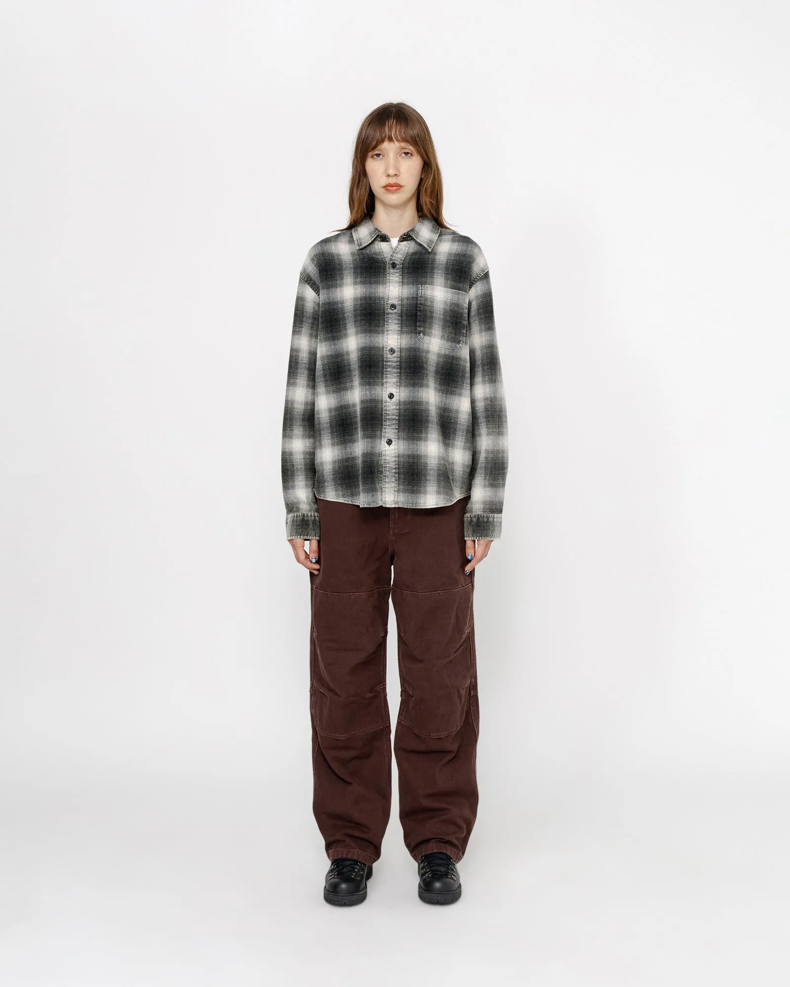 ROCCO FLANNEL PLAID SHIRT sold by Stussy product image thumbnail 4