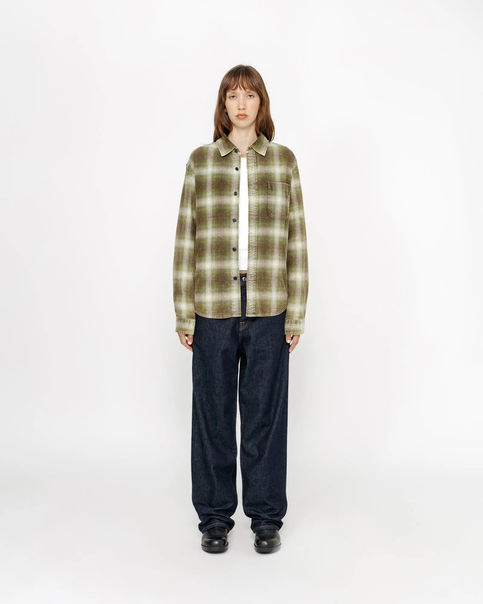 ROCCO FLANNEL PLAID SHIRT sold by Stussy product image thumbnail 4