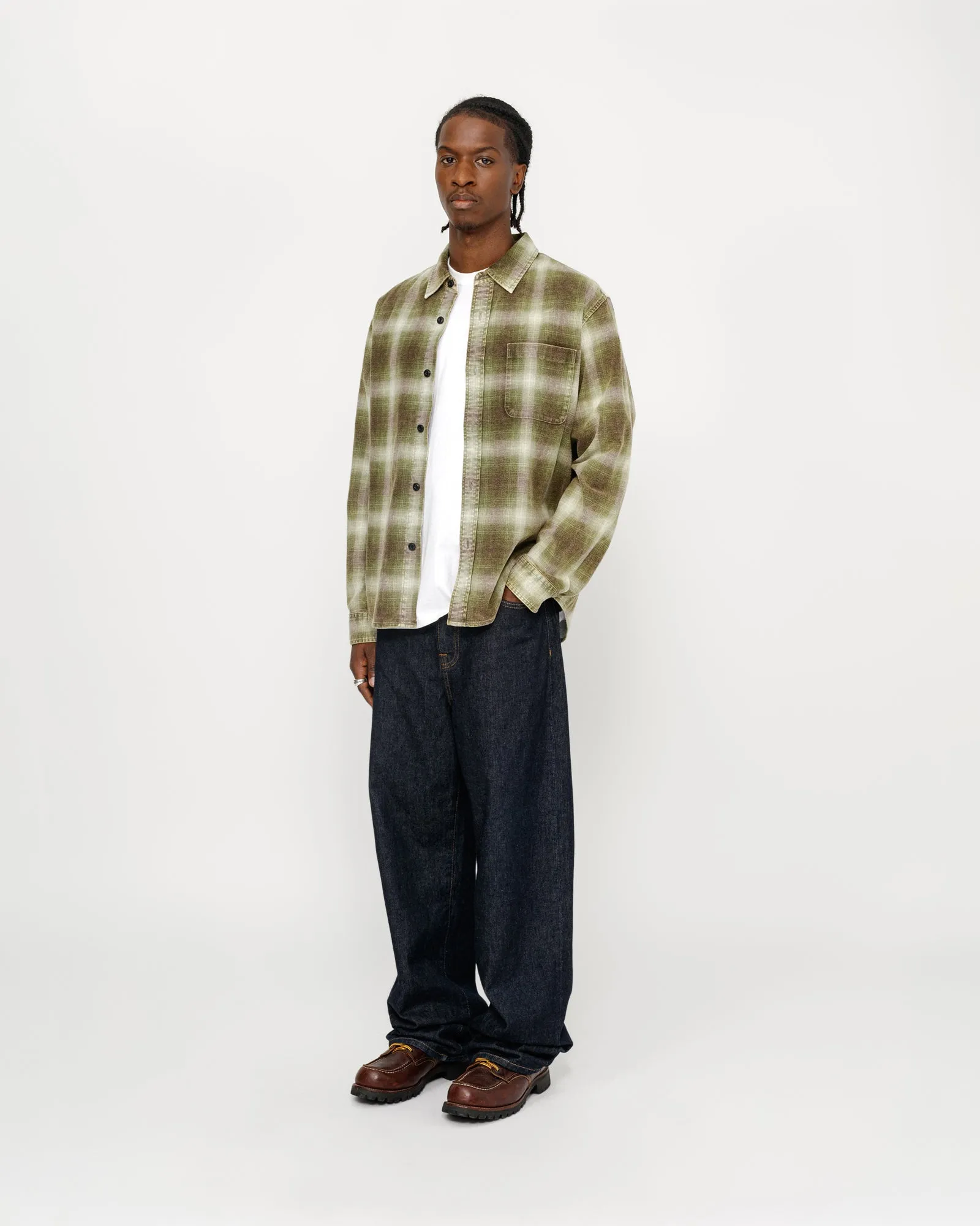 ROCCO FLANNEL PLAID SHIRT sold by Stussy product image thumbnail 2