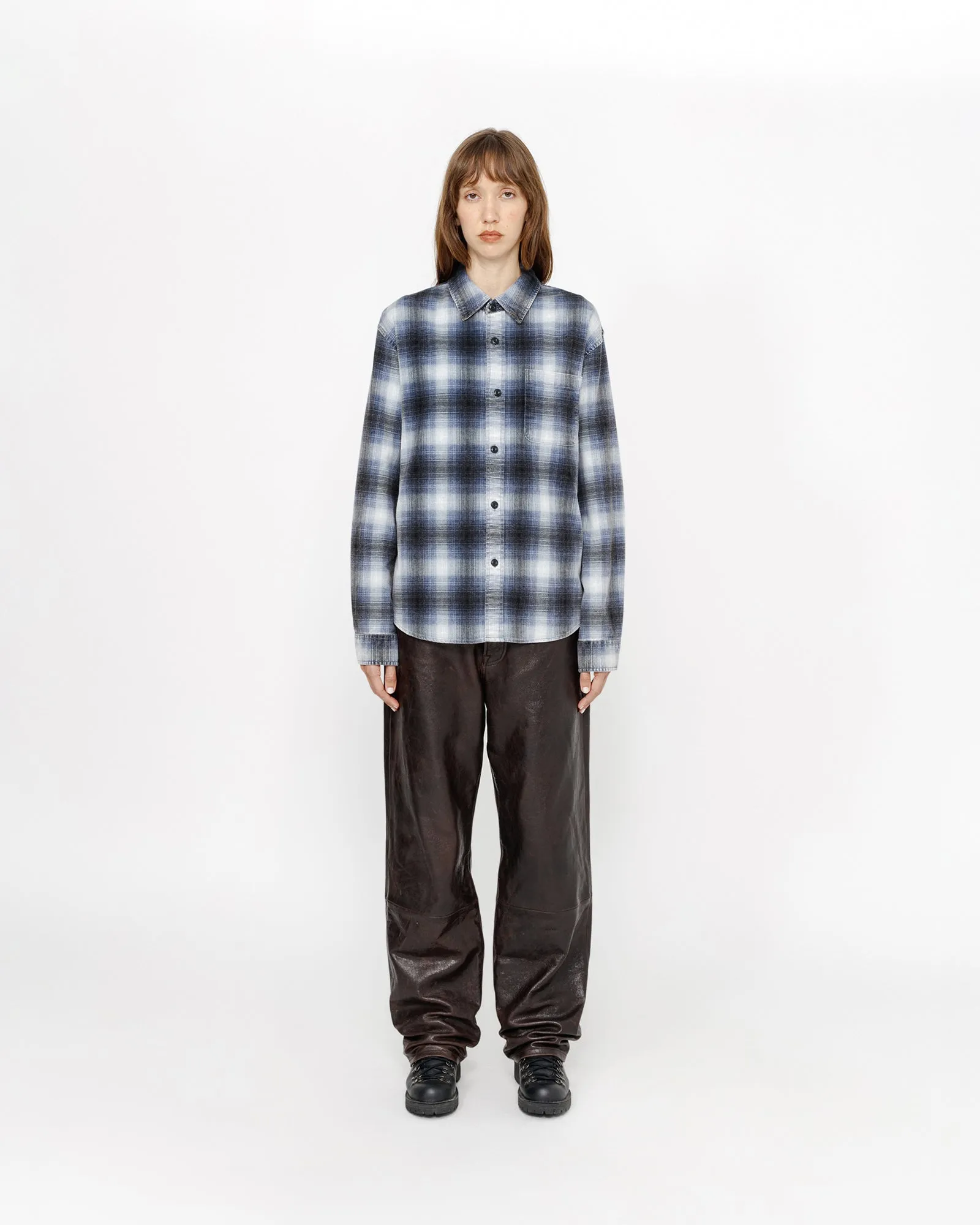 ROCCO FLANNEL PLAID SHIRT sold by Stussy product image thumbnail 4