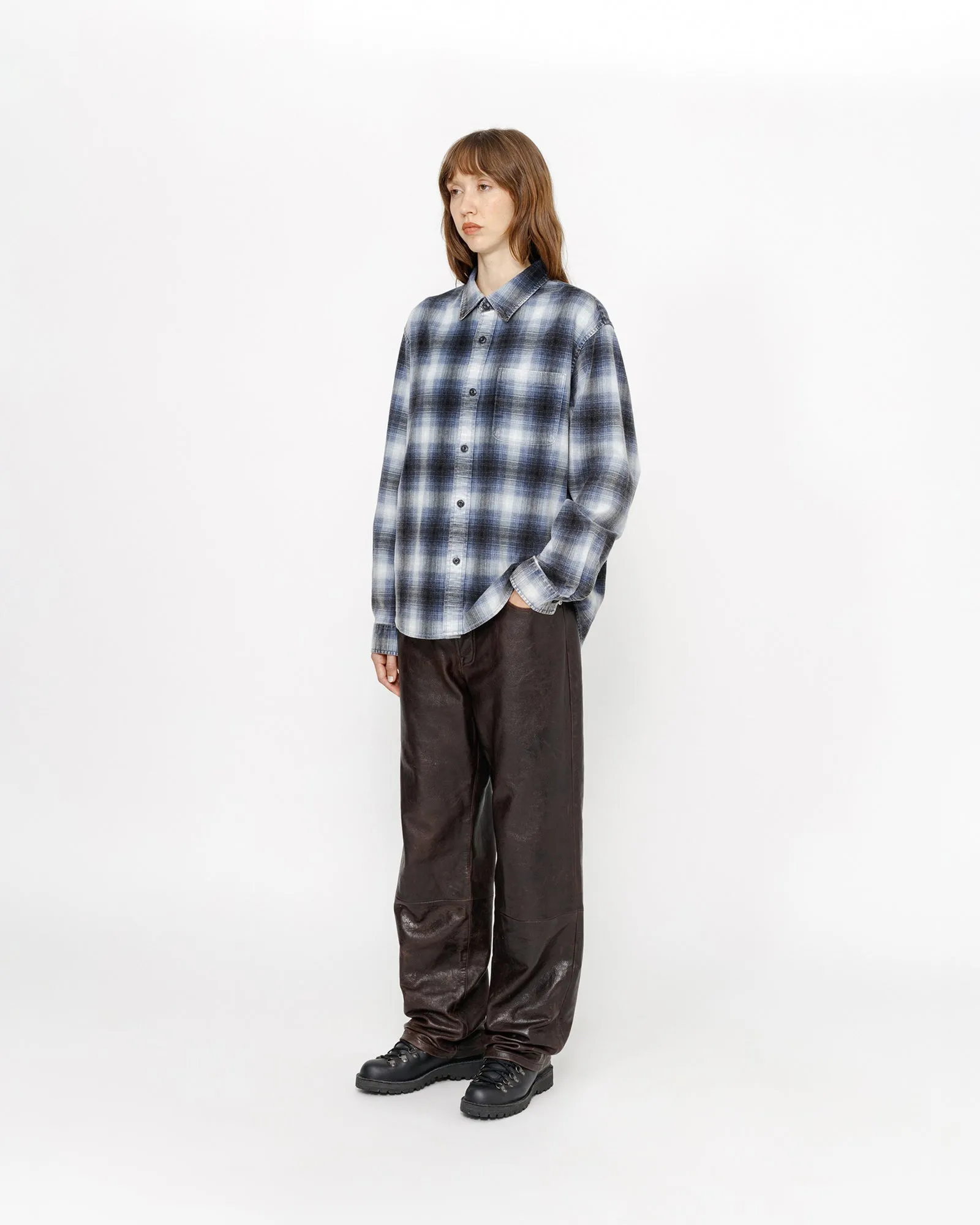 ROCCO FLANNEL PLAID SHIRT sold by Stussy product image thumbnail 5