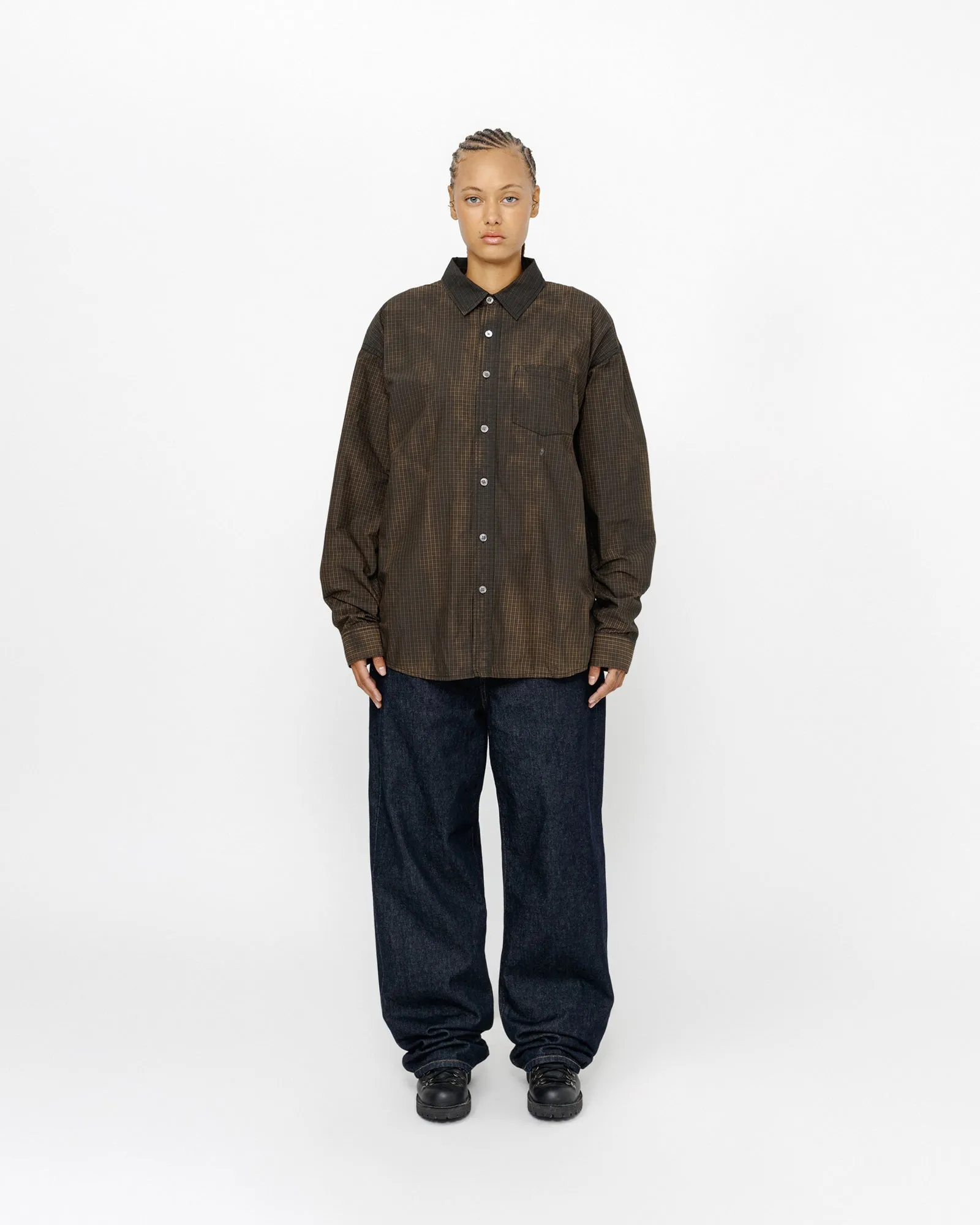 CLASSIC LS SHIRT SPRAYED sold by Stussy product image thumbnail 4