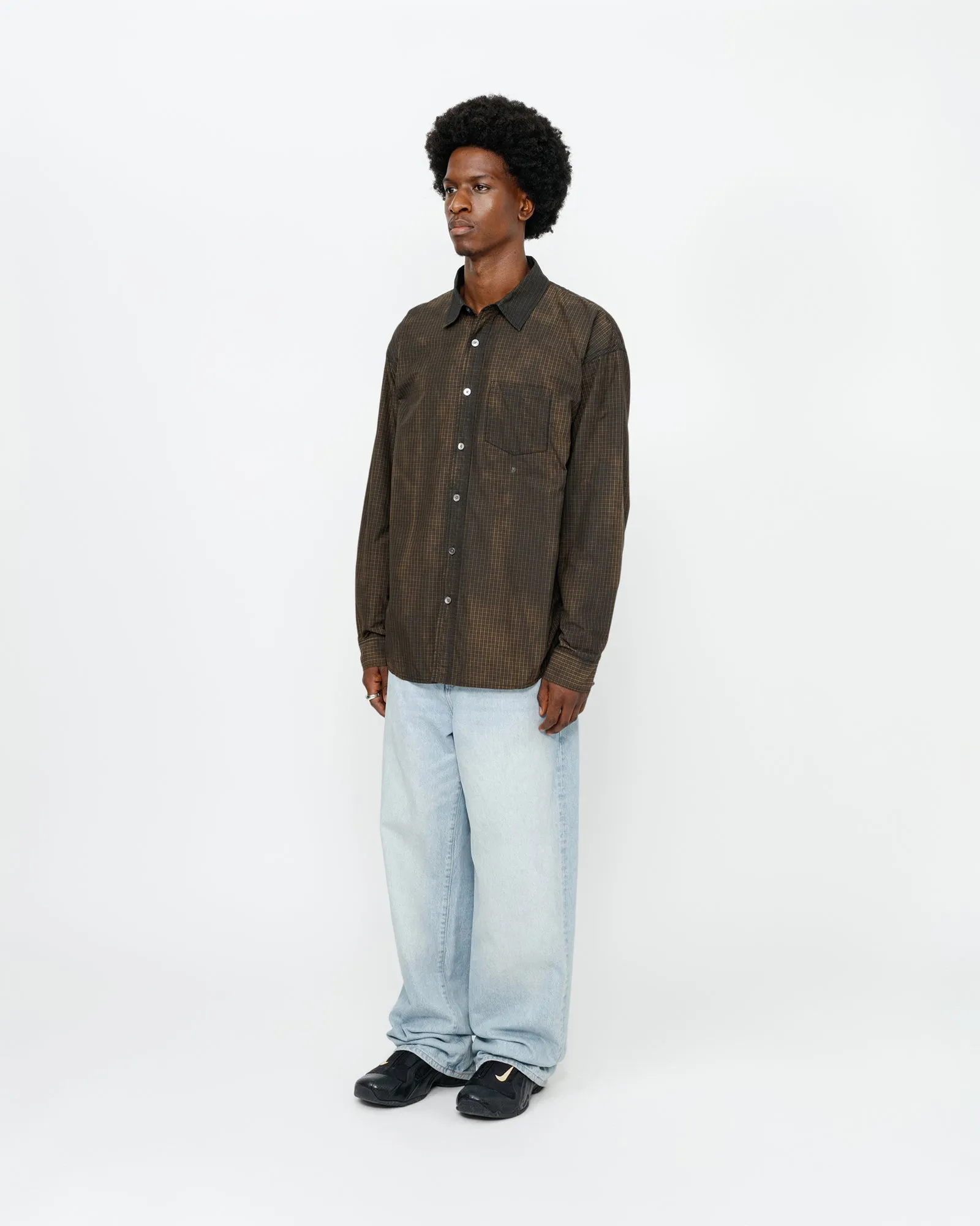 CLASSIC LS SHIRT SPRAYED sold by Stussy product image thumbnail 2
