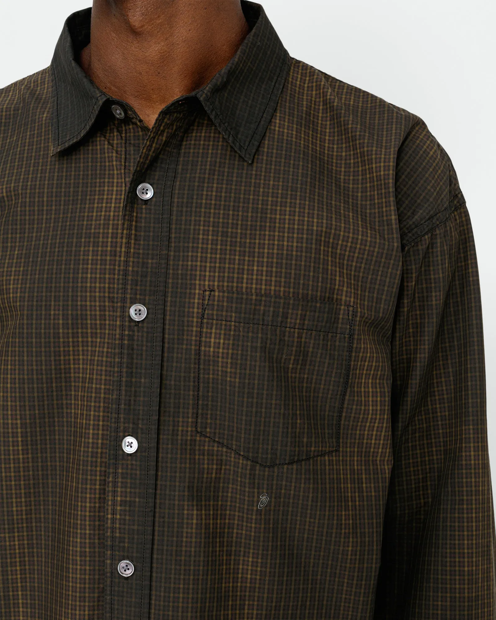 CLASSIC LS SHIRT SPRAYED sold by Stussy product image thumbnail 3