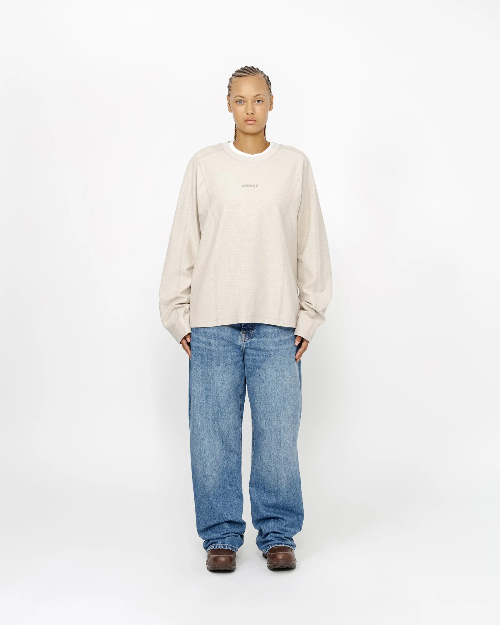 WAVE JERSEY CREW sold by Stussy product image thumbnail 4