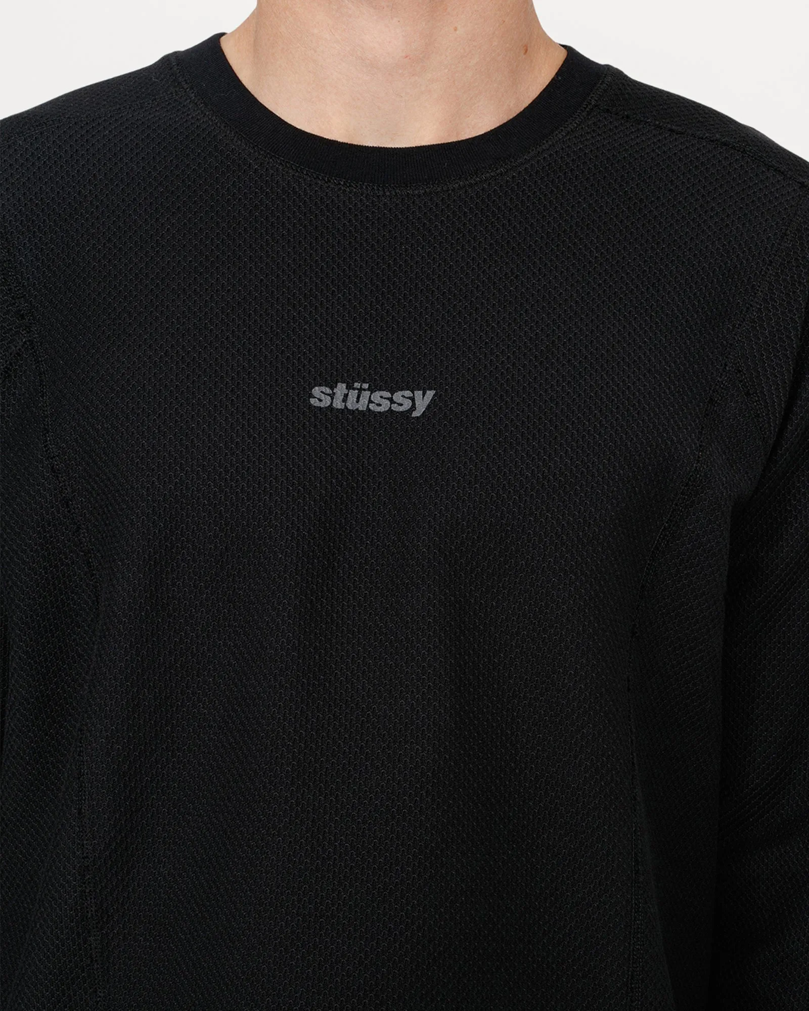 WAVE JERSEY CREW sold by Stussy product image thumbnail 3