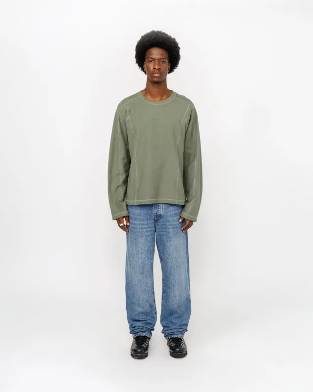 WAVE JERSEY CREW sold by Stussy