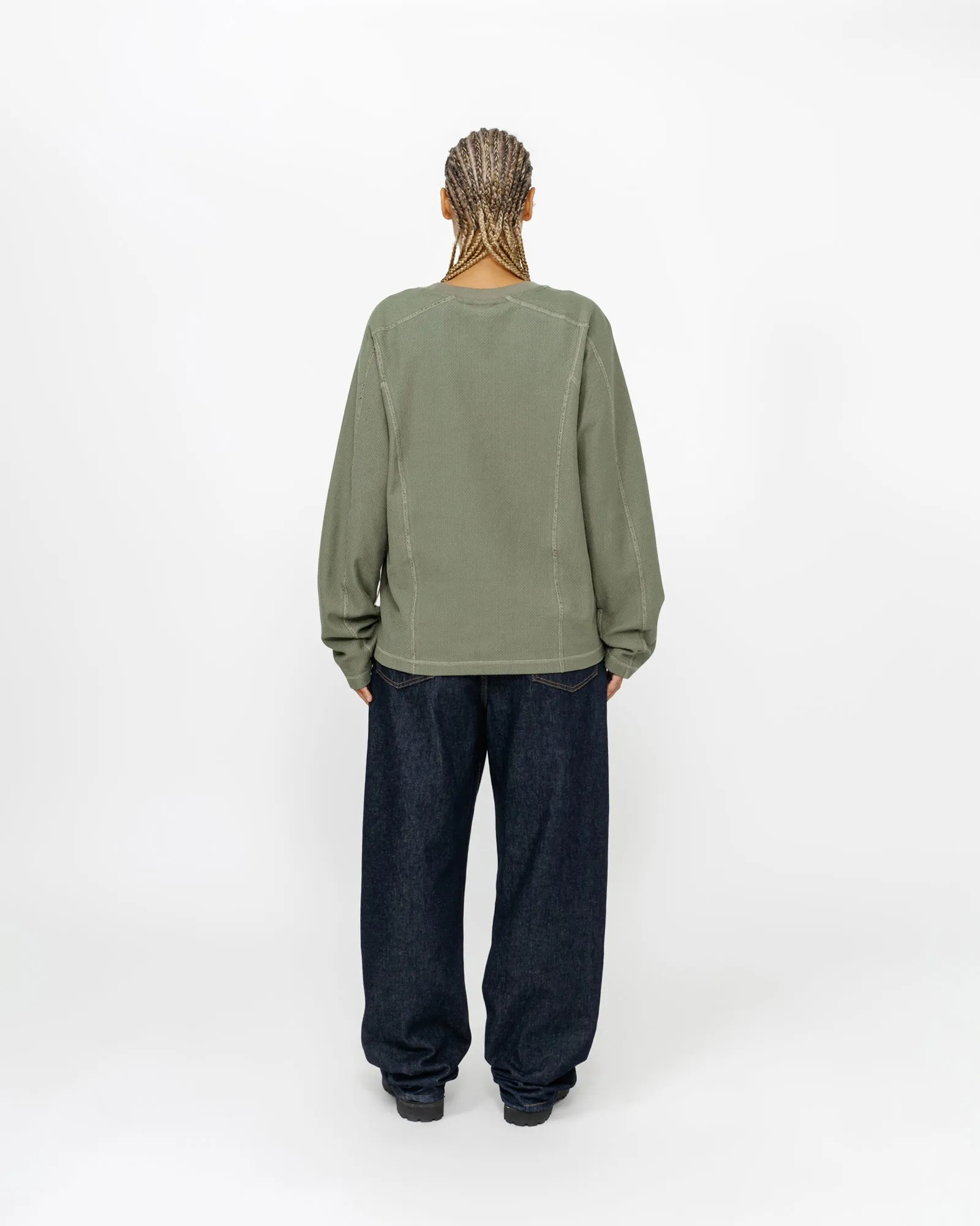 WAVE JERSEY CREW sold by Stussy product image thumbnail 5