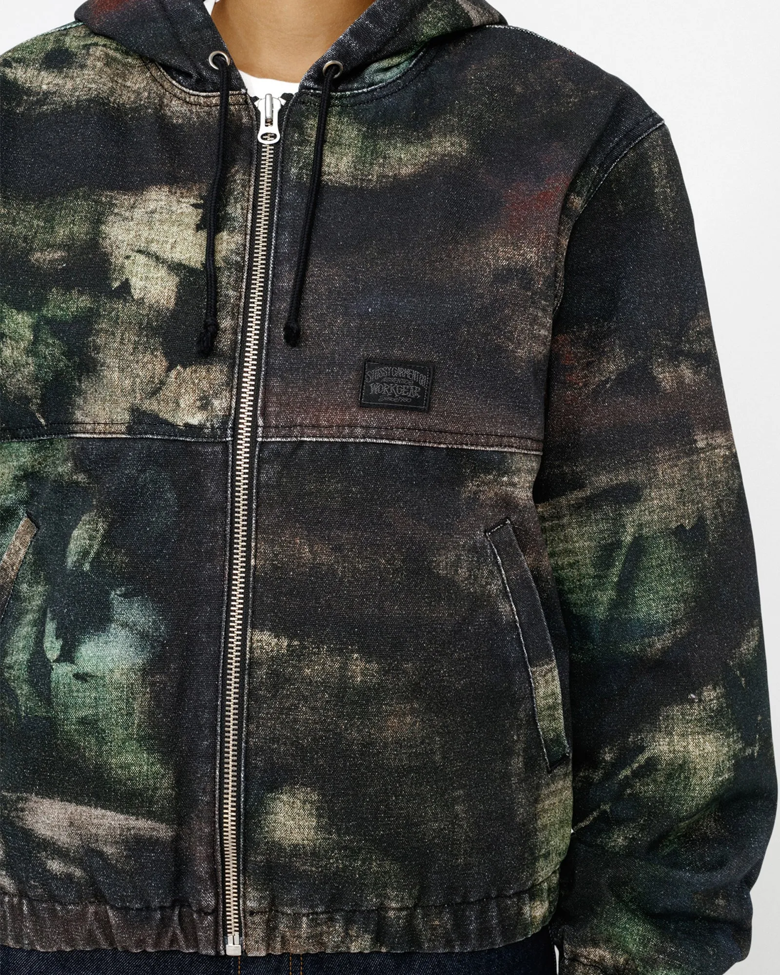 WORK JACKET STENPAT CAMO sold by Stussy product image thumbnail 5