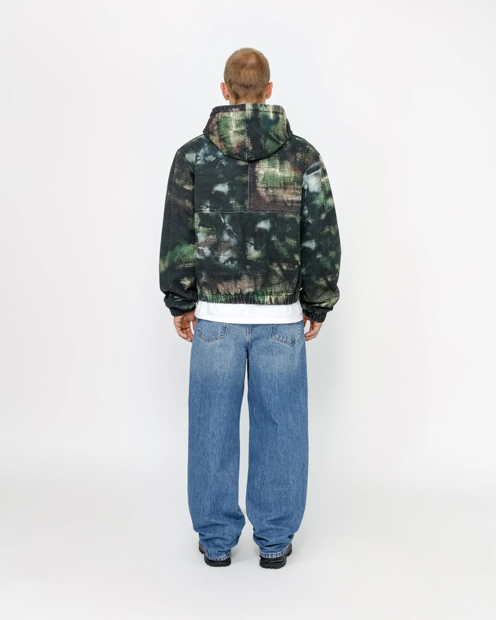 WORK JACKET STENPAT CAMO sold by Stussy product image thumbnail 2
