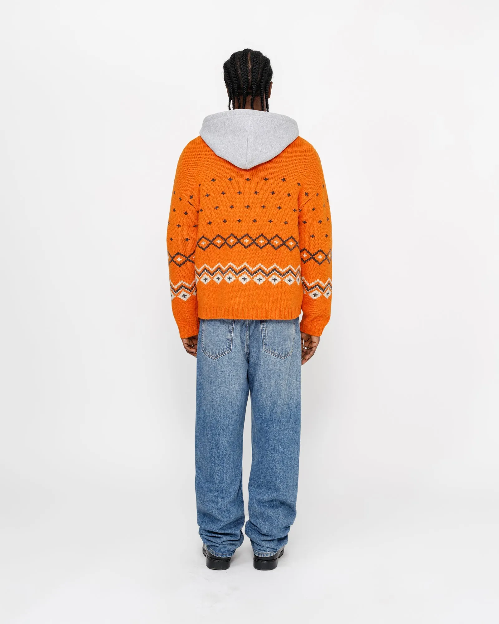 ROLL NECK FAIRISLE SWEATER sold by Stussy product image thumbnail 2