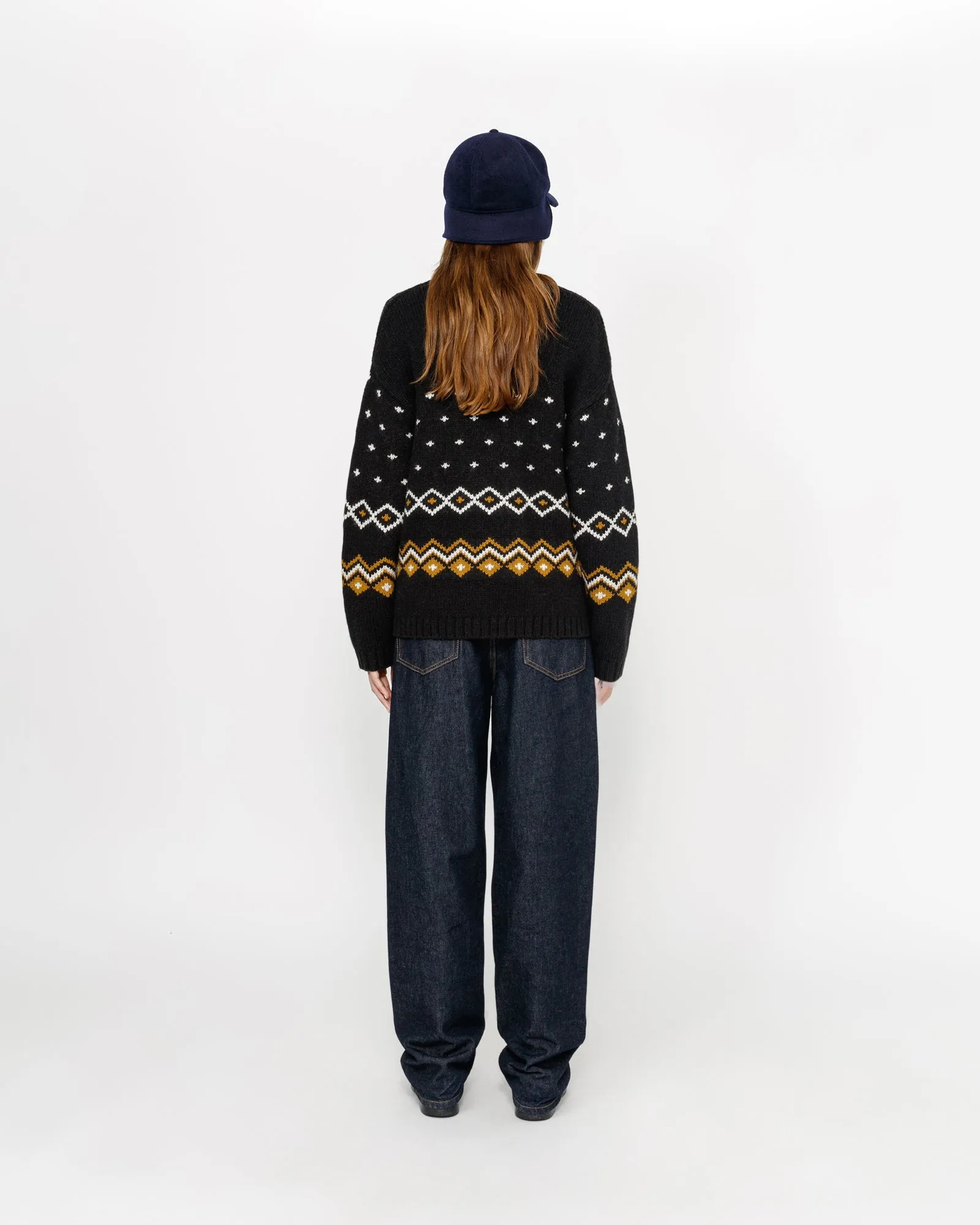 ROLL NECK FAIRISLE SWEATER sold by Stussy product image thumbnail 5