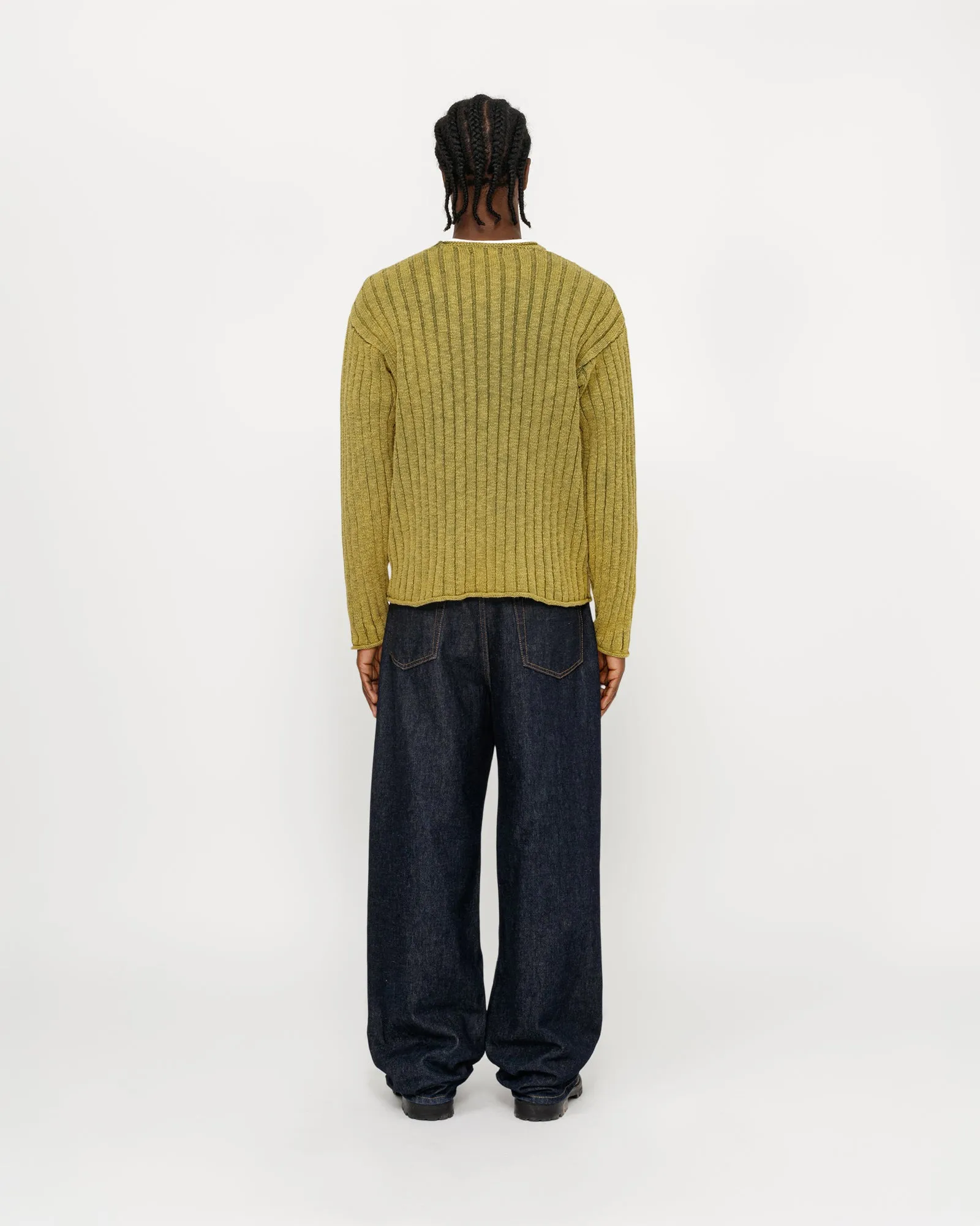 COTTON SLUB RIB CREW sold by Stussy product image thumbnail 2