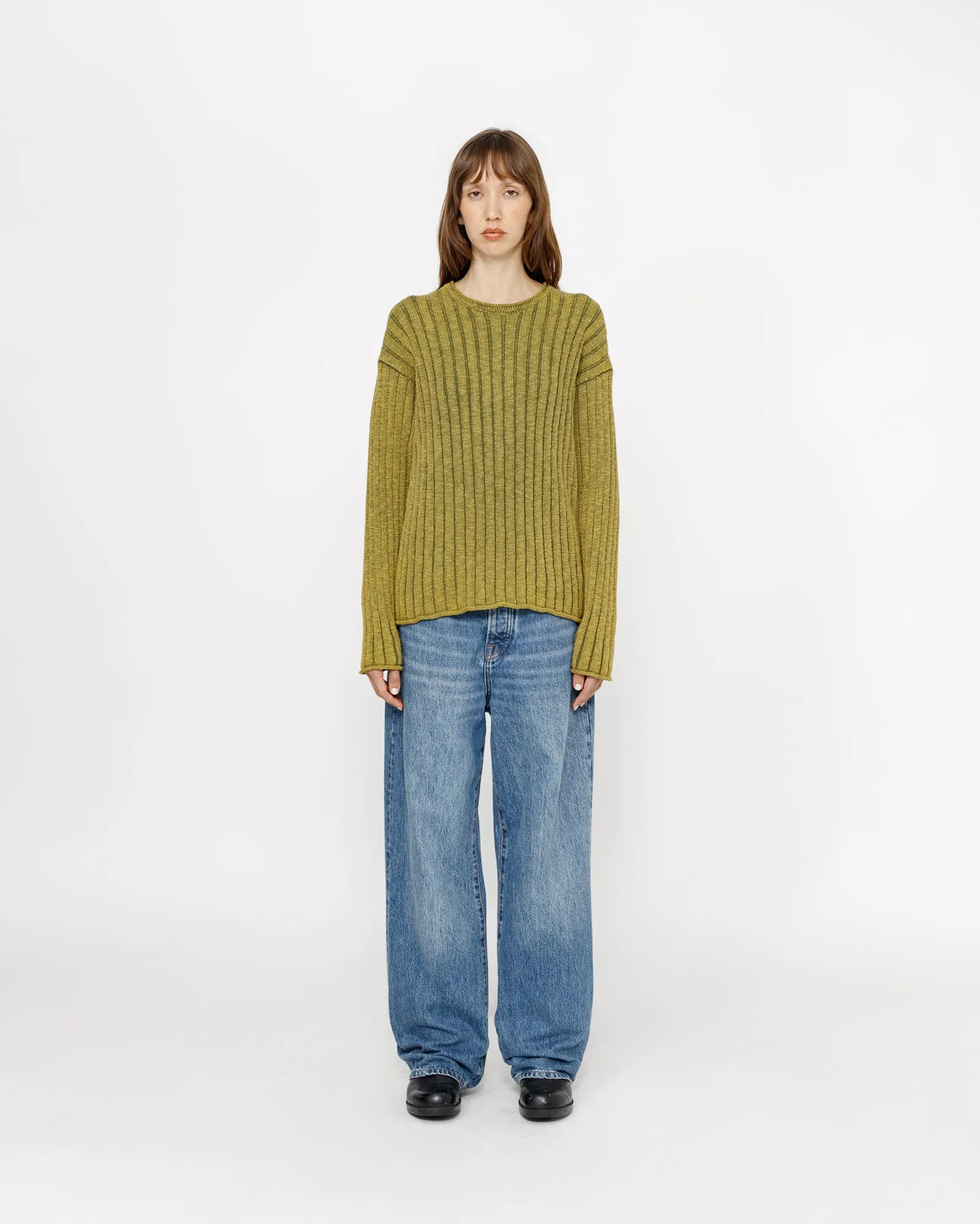 COTTON SLUB RIB CREW sold by Stussy product image thumbnail 4