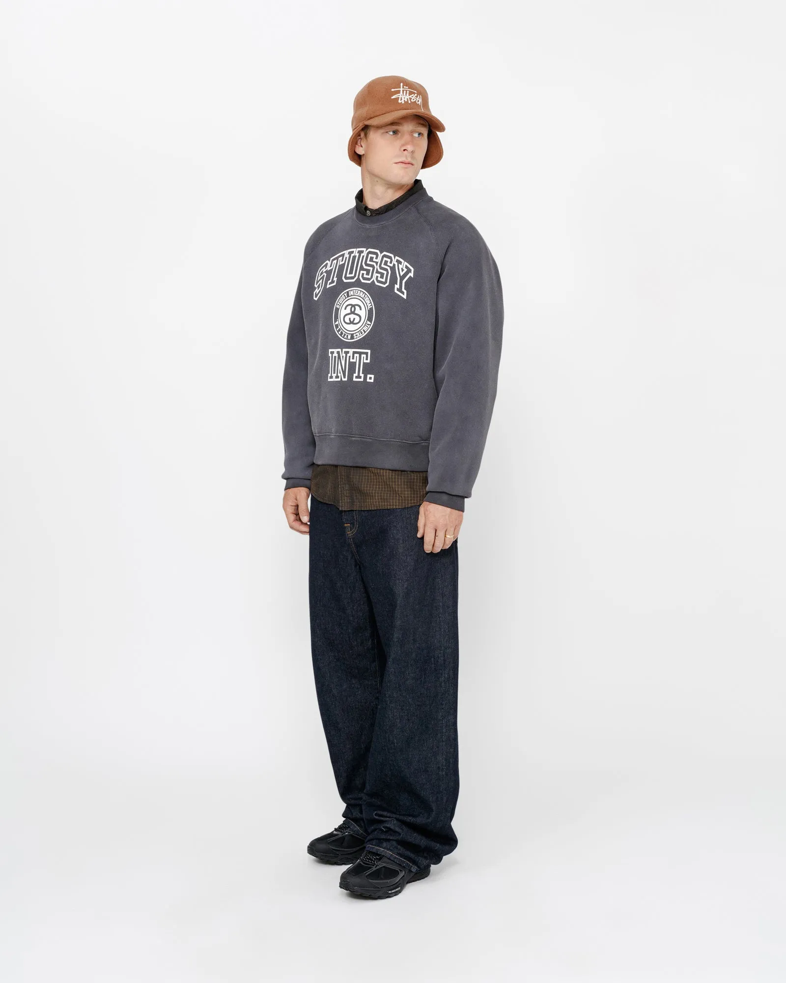 OVERLOCK VARSITY RAGLAN CREW sold by Stussy product image thumbnail 2
